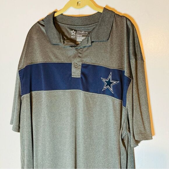 Dallas Cowboys Authentic Polo, size 2XLT - Picture 2 of 4